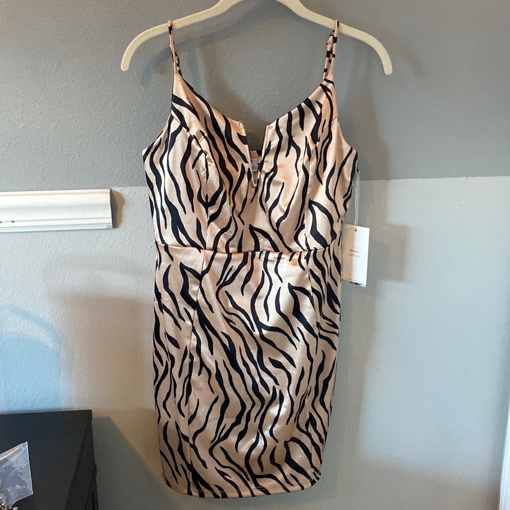 Blāshe tiger stripe dress #282